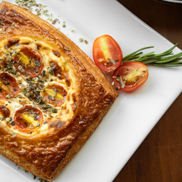 Danish Labneh with Tomatoes and Oregano