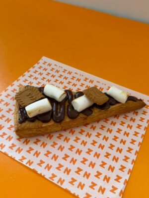 Nutella, Marshmallow & Lotus Danish Triangles